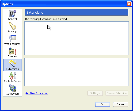 Extensions in Firebird 0.6