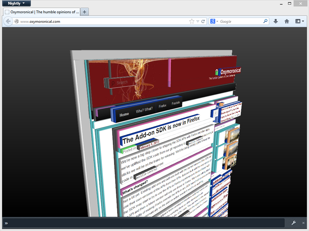 Normal 3D view