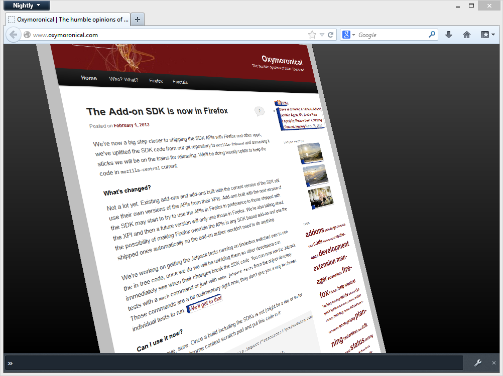 Only give depth to links going off-site
